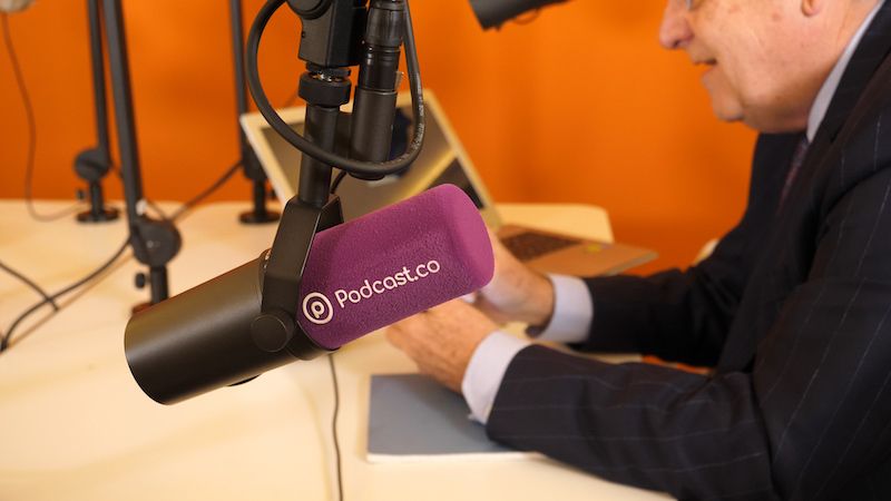 A Podcast.co studio.