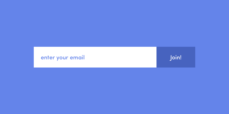 An "enter your email" call to action.