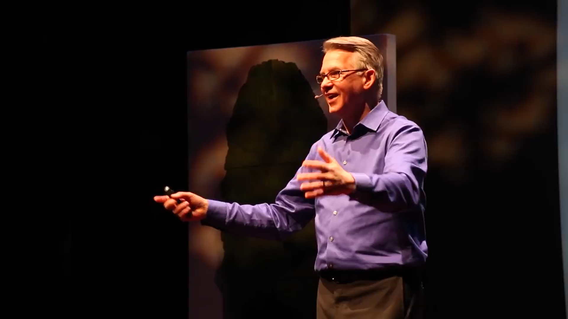 Tony Loyd speaking at TEDx.