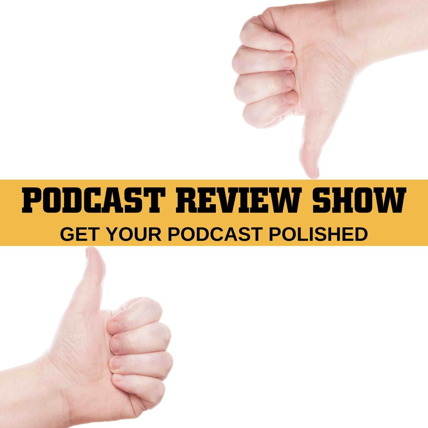 The Podcast Review Show's podcast artwork.