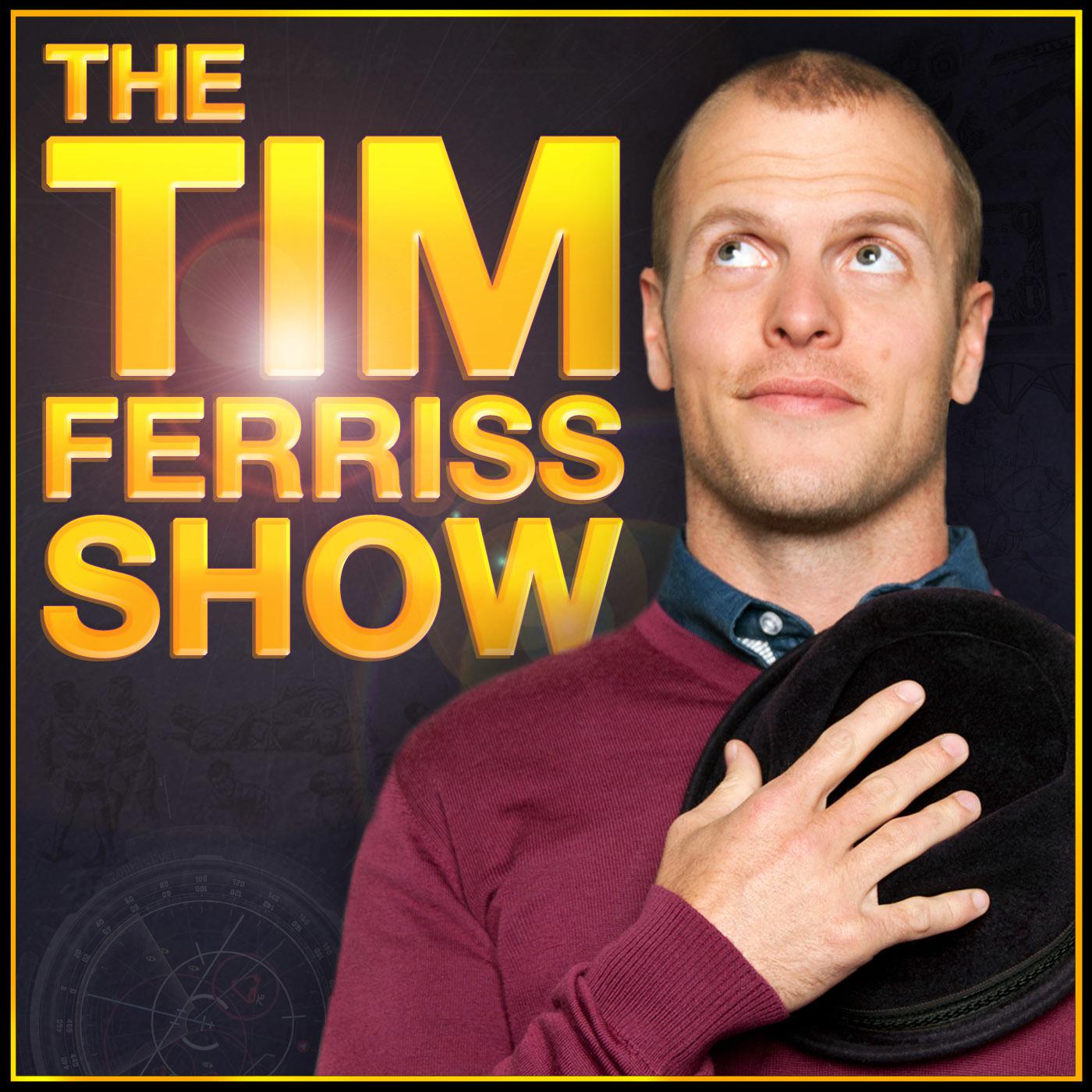 The Tim Ferriss Show's podcast artwork.