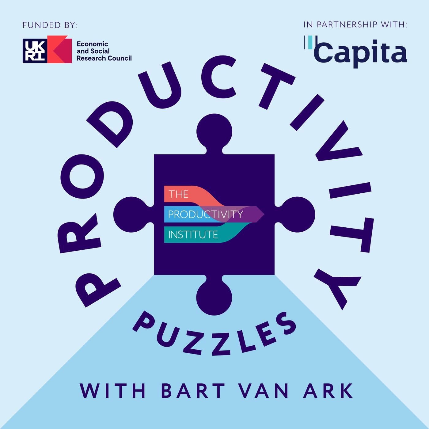 The podcast artwork for the Productivity Puzzles podcast.