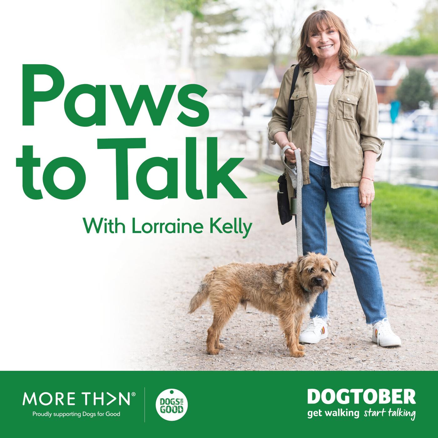 The podcast artwork for the Paws to Talk podcast.