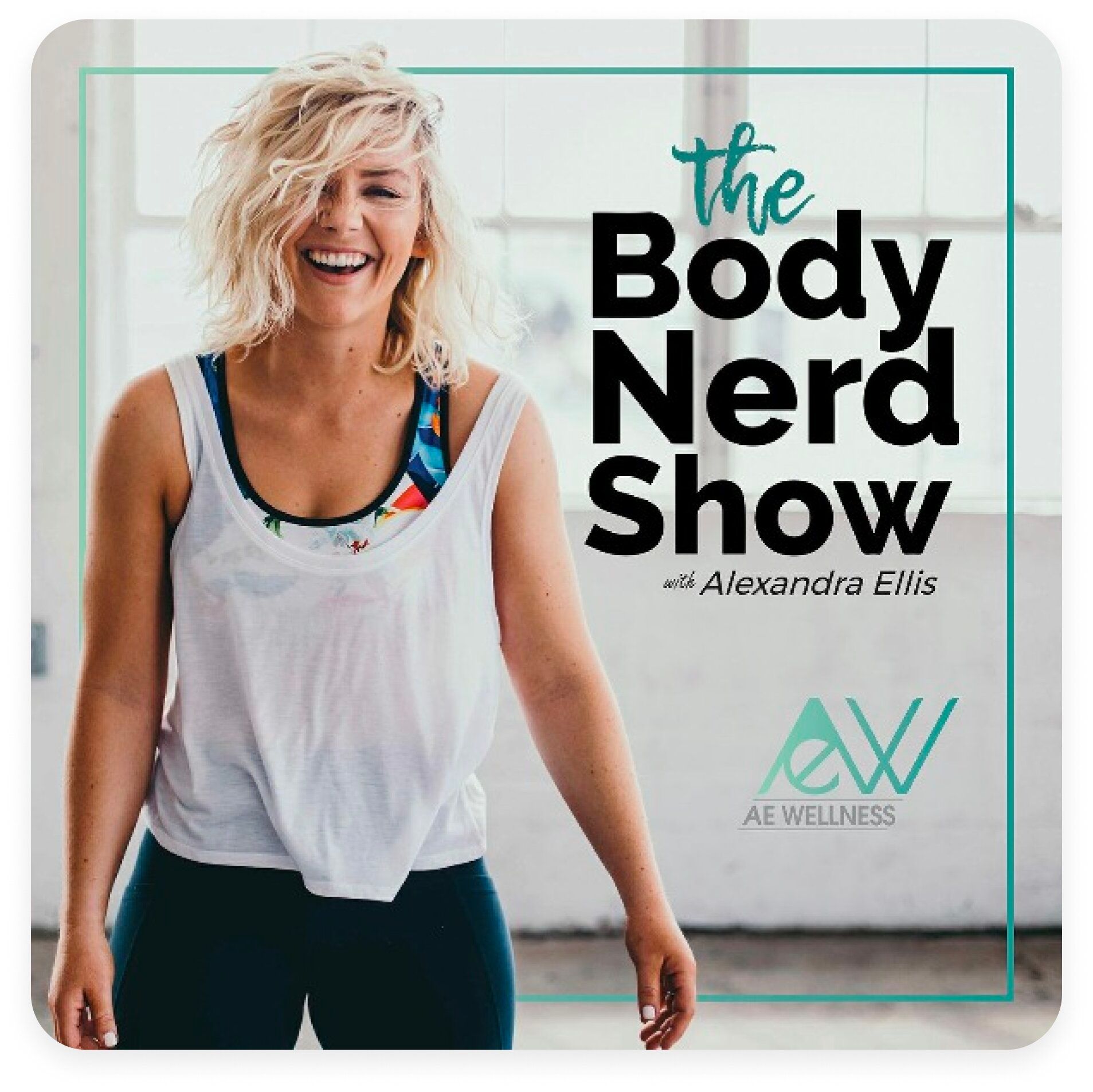 The Body Nerd Show's podcast artwork.