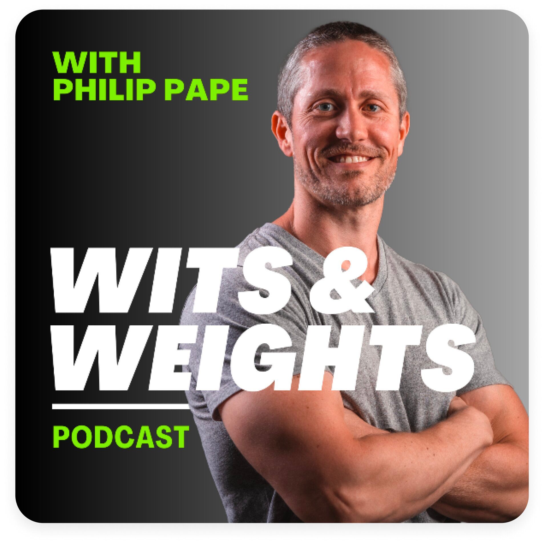 Wits & Weight's podcast artwork.