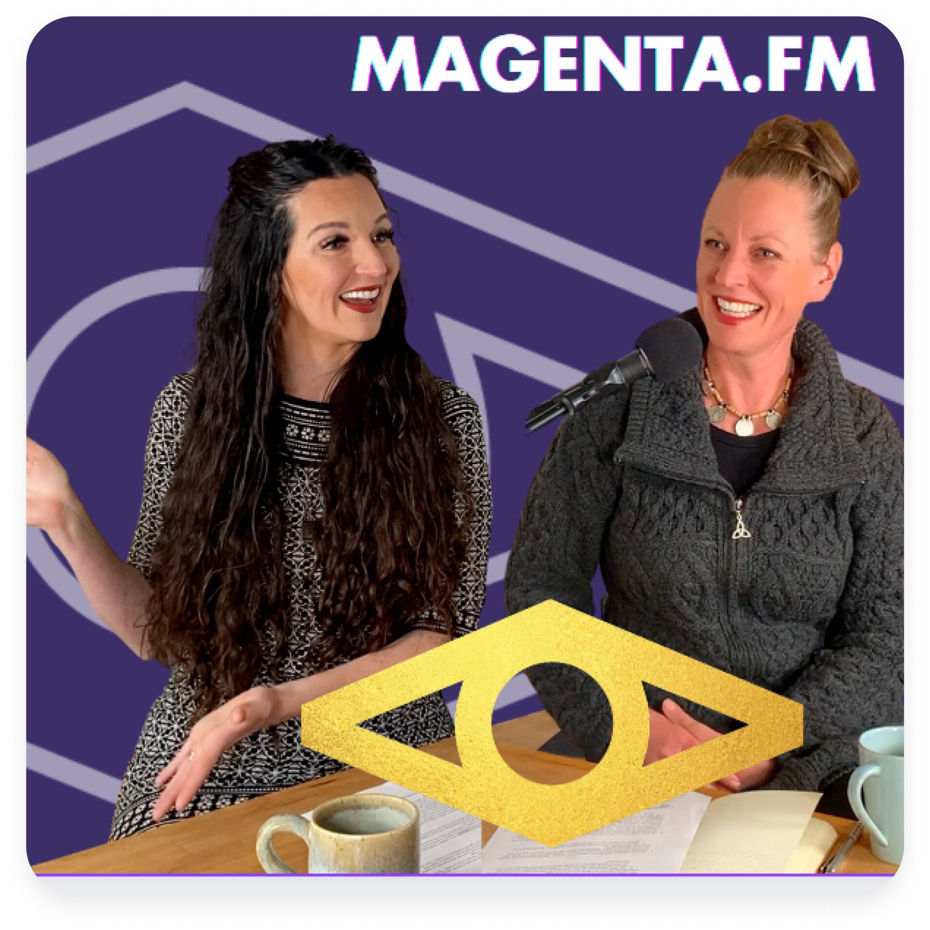 Magenta FM's podcast artwork.