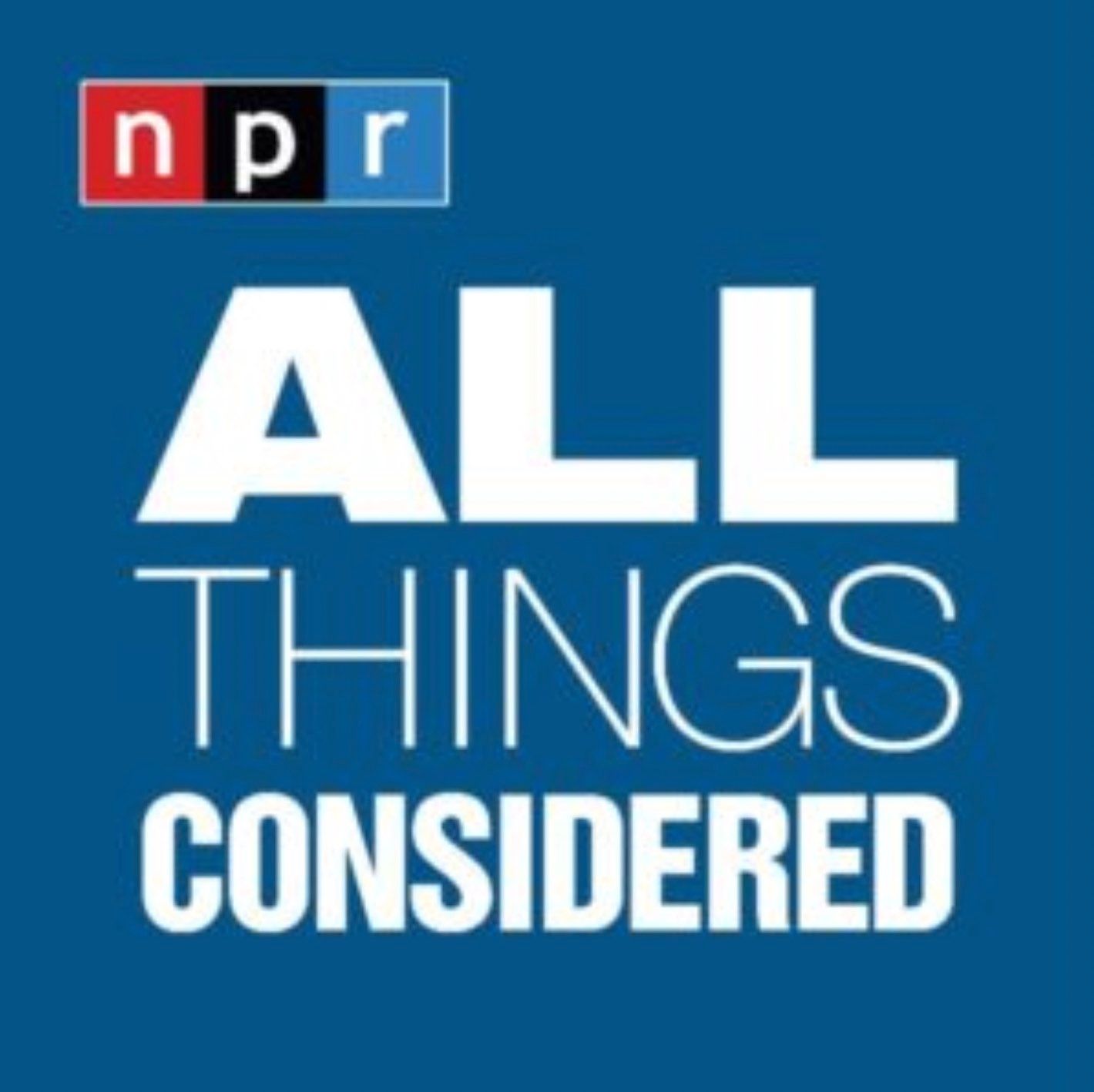 All Things Considered's podcast artwork.