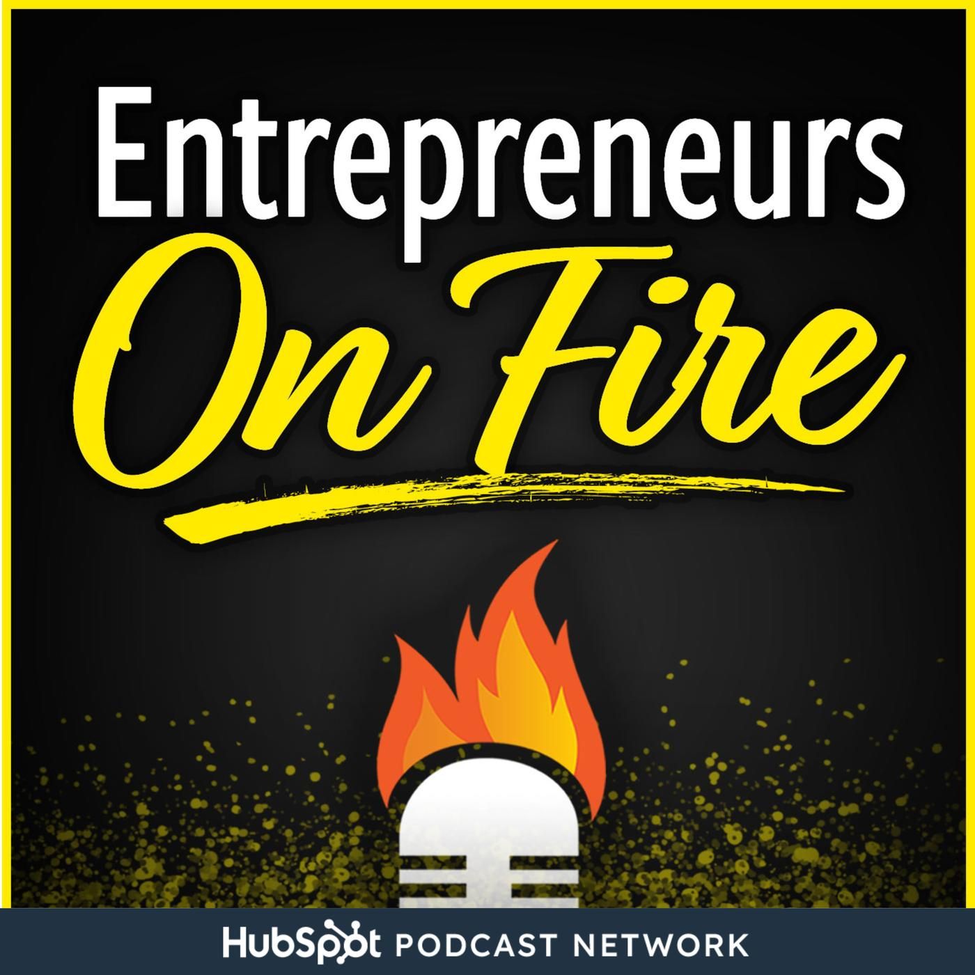 Entrepreneurs On Fire's podcast artwork.