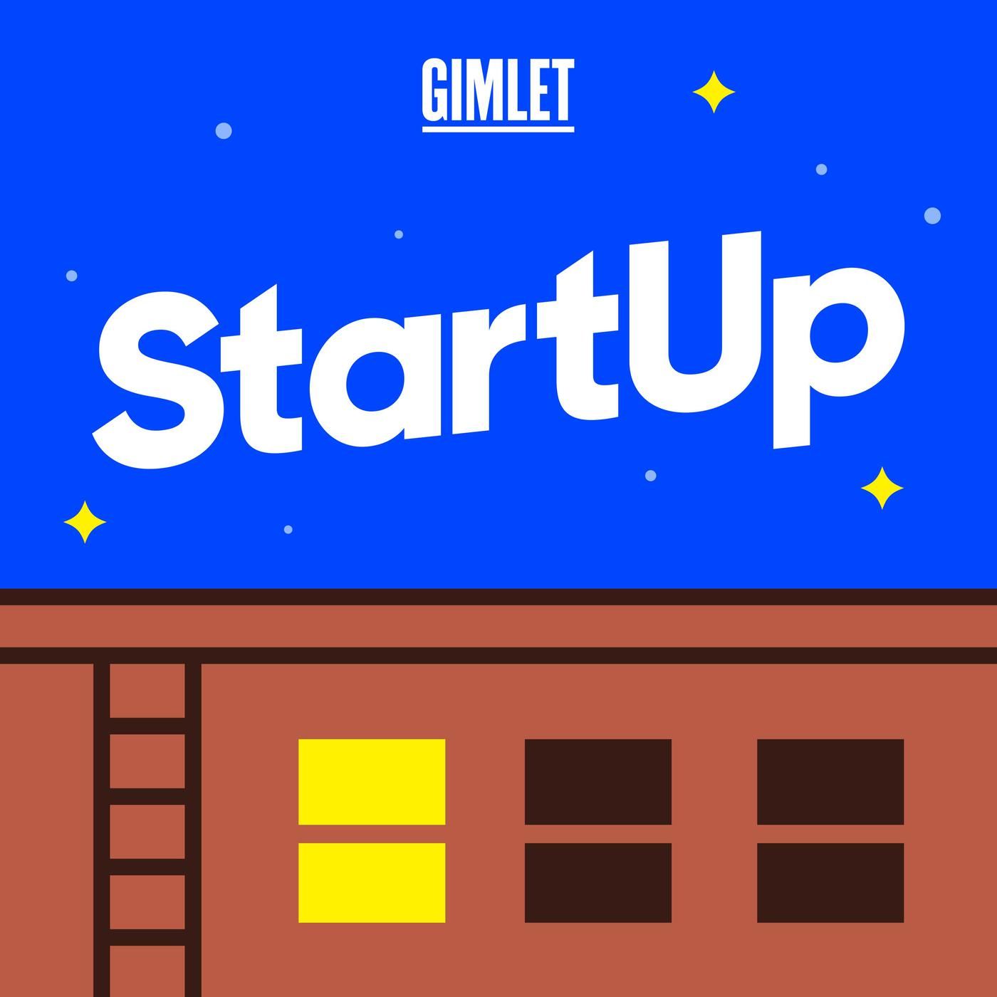 Startup's podcast artwork.