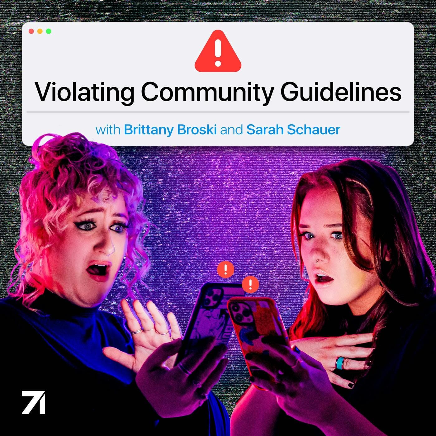 Violating Community Guidelines podcast artwork