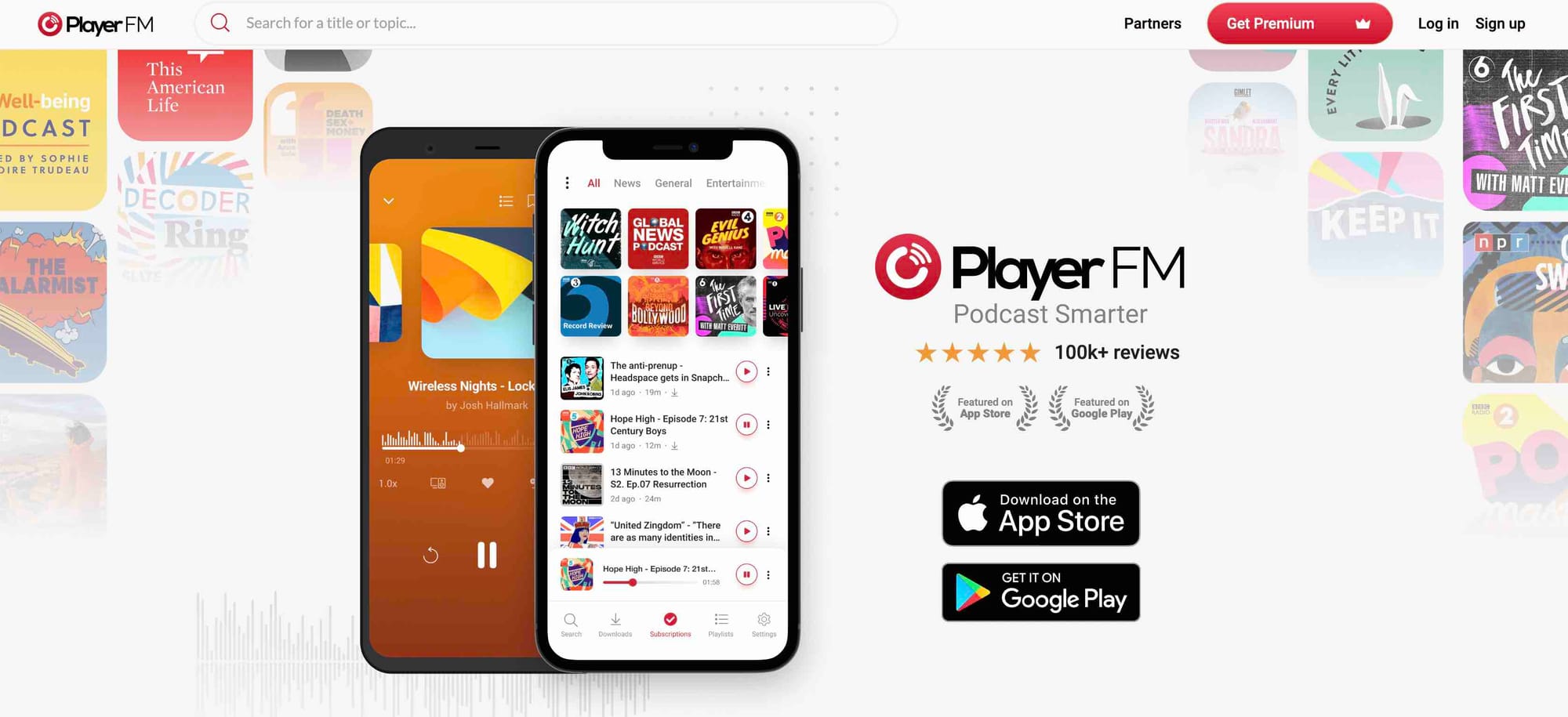 Player FM's homepage
