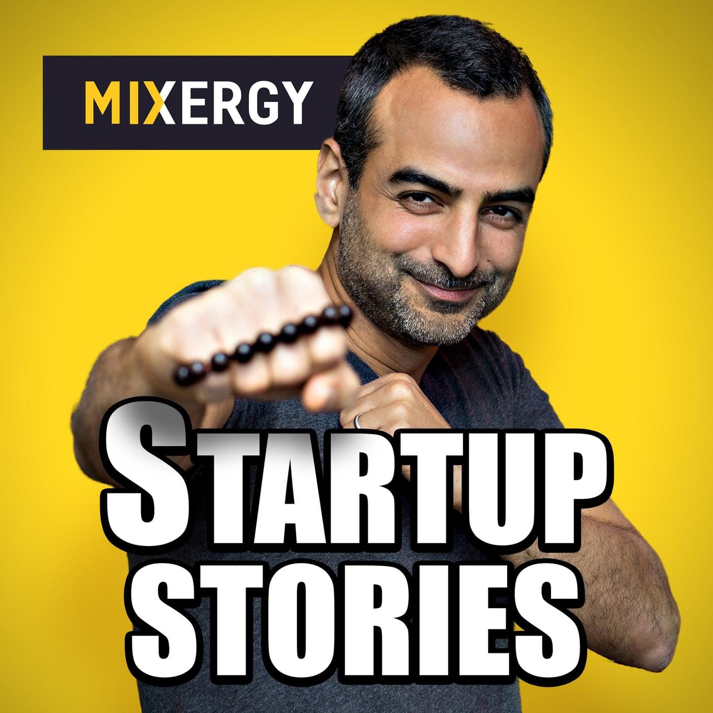 Startup Stories podcast artwork.