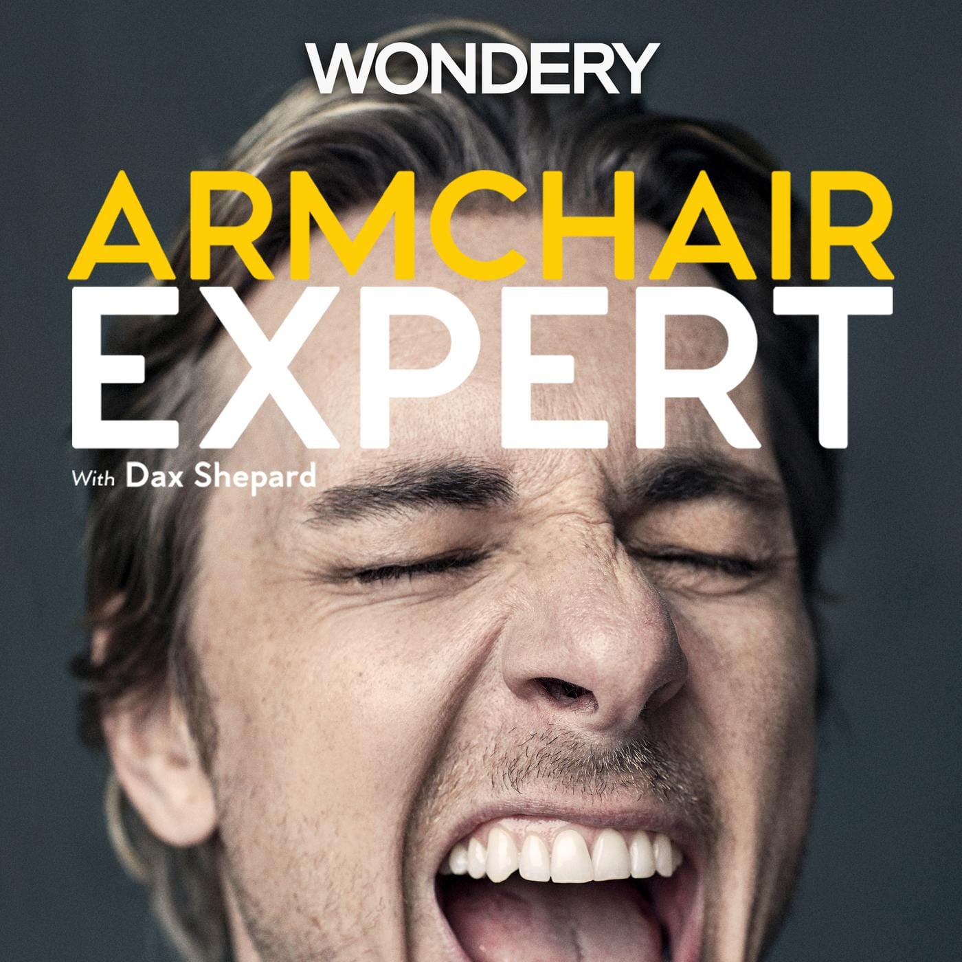 Armchair Expert's podcast artwork.