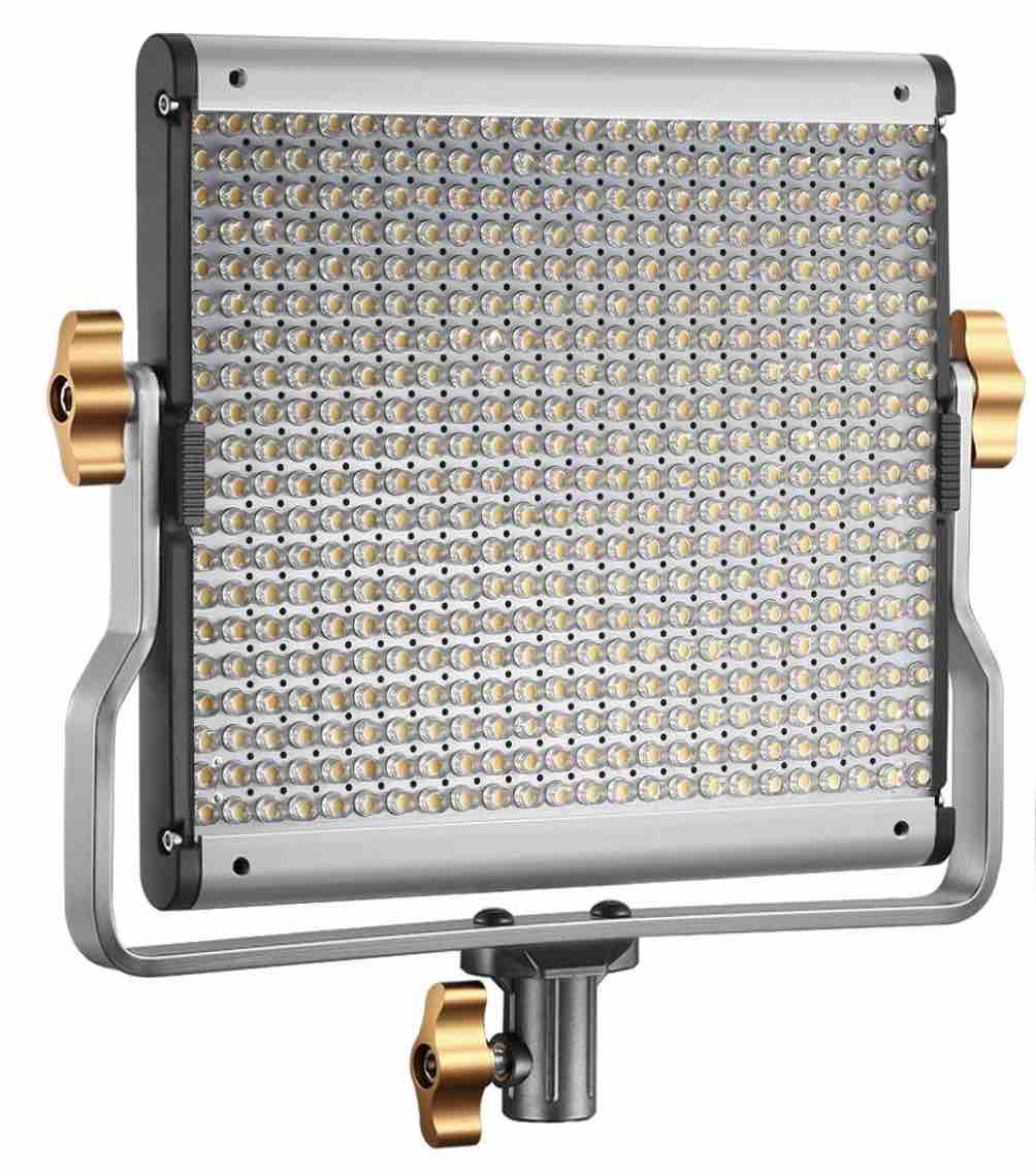 A stock image of LED panel lights.