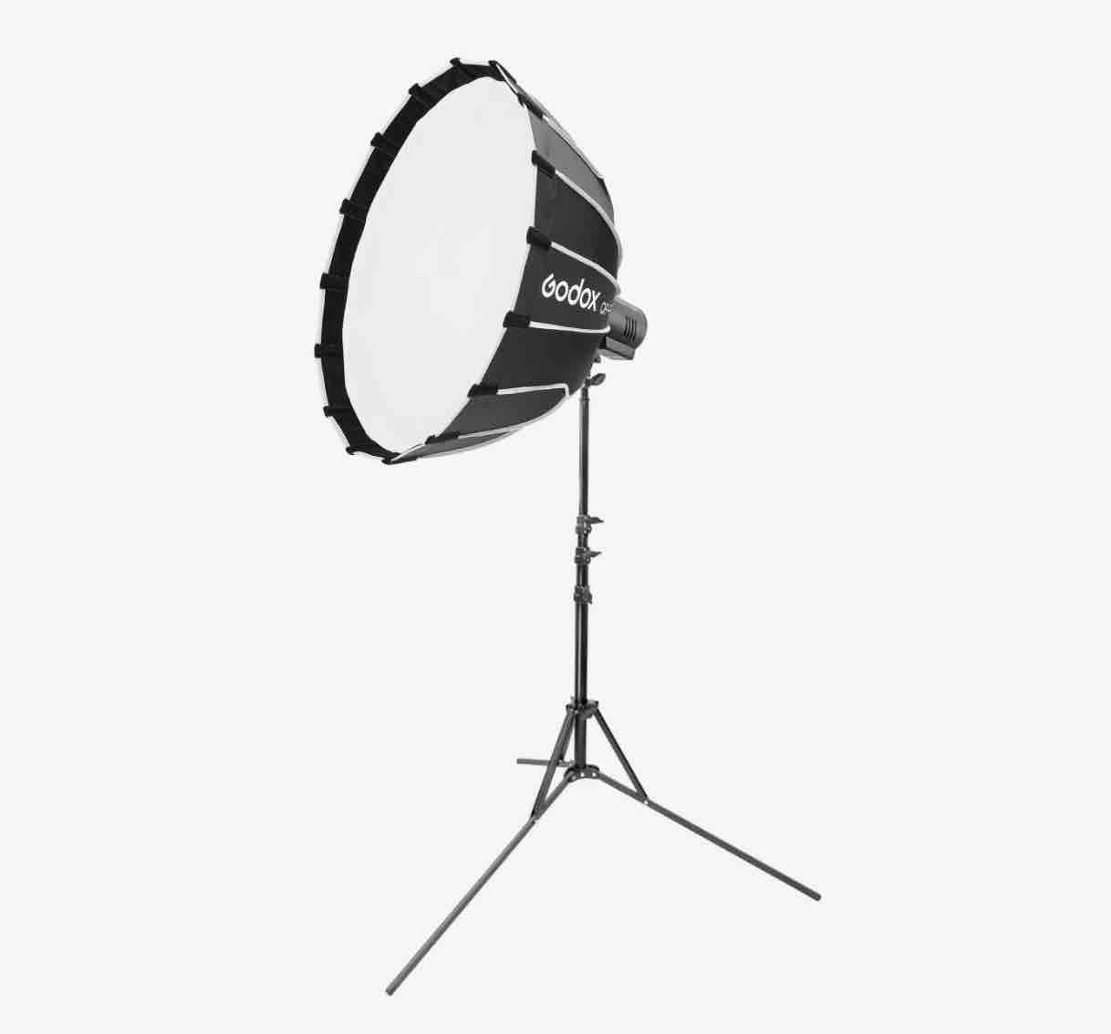 A stock image of a softbox light.