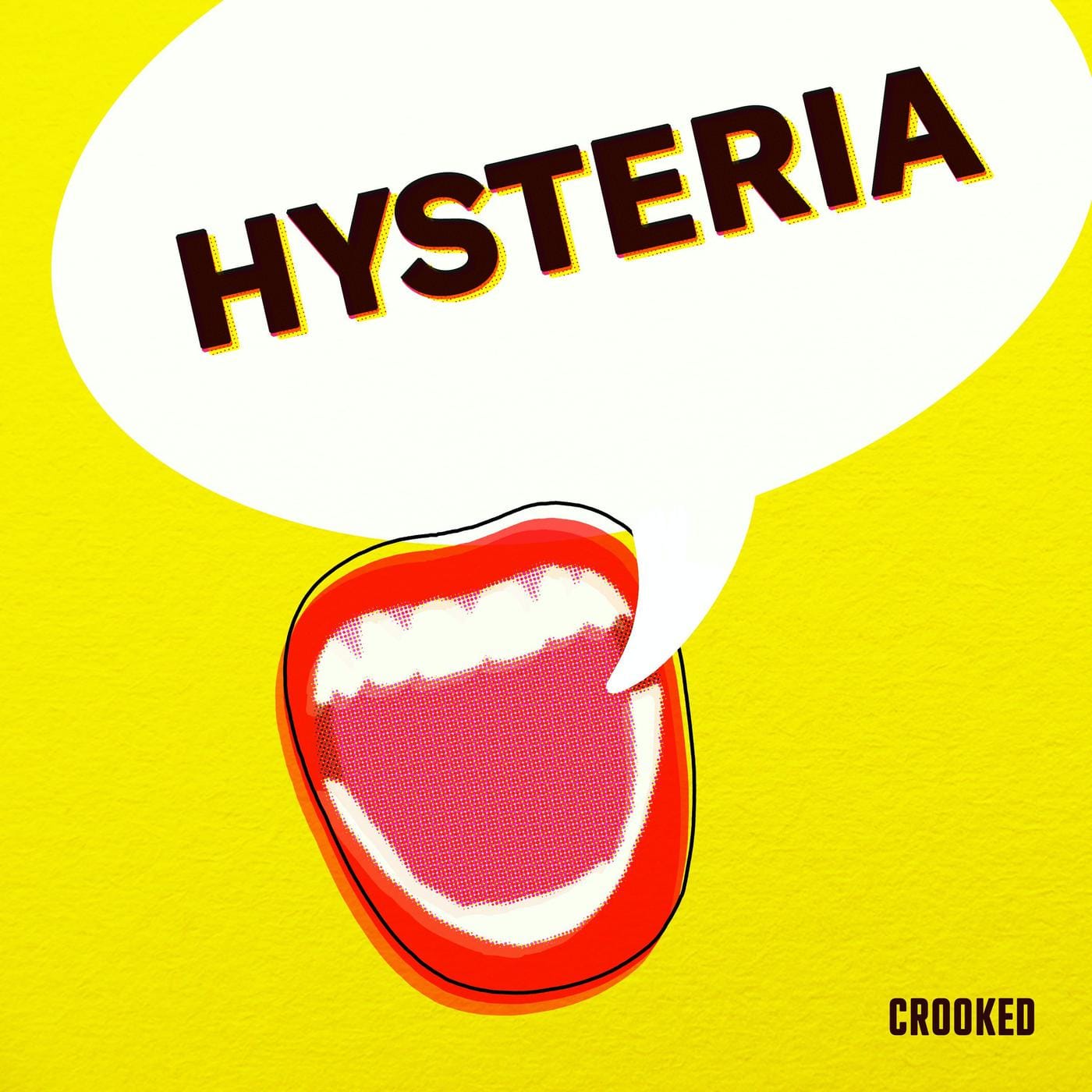 Hysteria's podcast artwork.