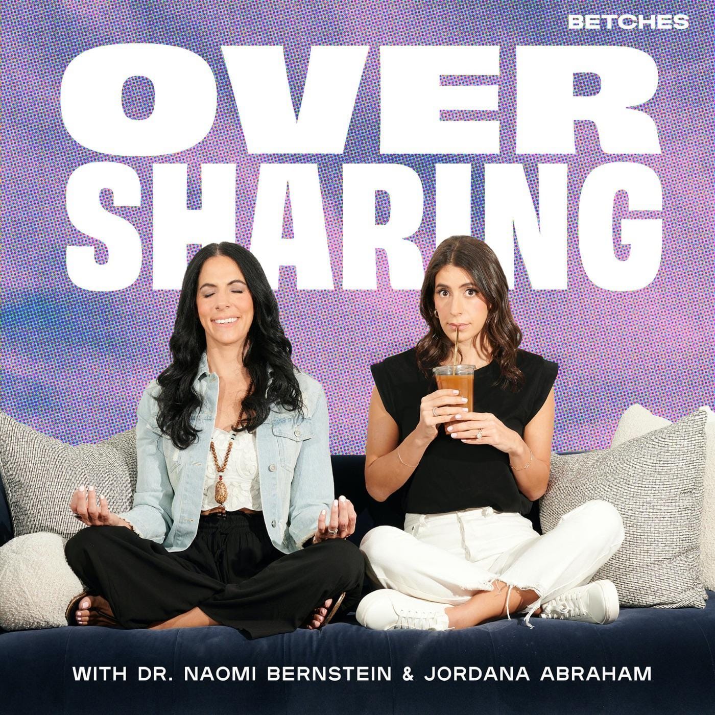 Oversharing's podcast artwork.