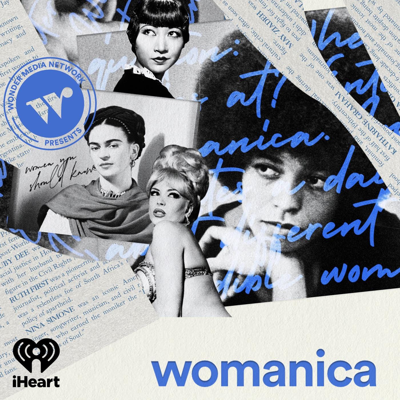 Womanica's podcast artwork.